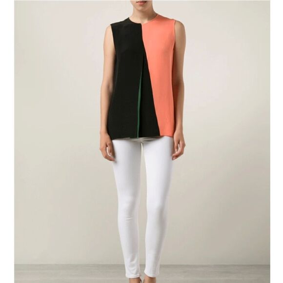 Cedric Charlier Runway Colorblock Top - Picture 2 of 12